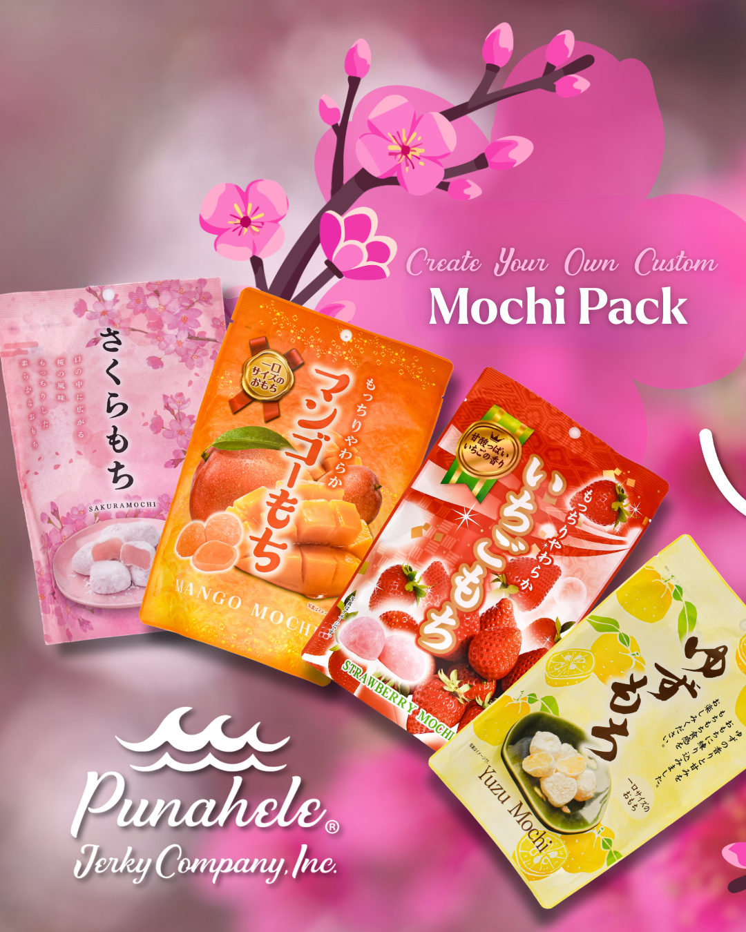 Create Your Own Custom Mochi Pack | Punahele Jerky Company