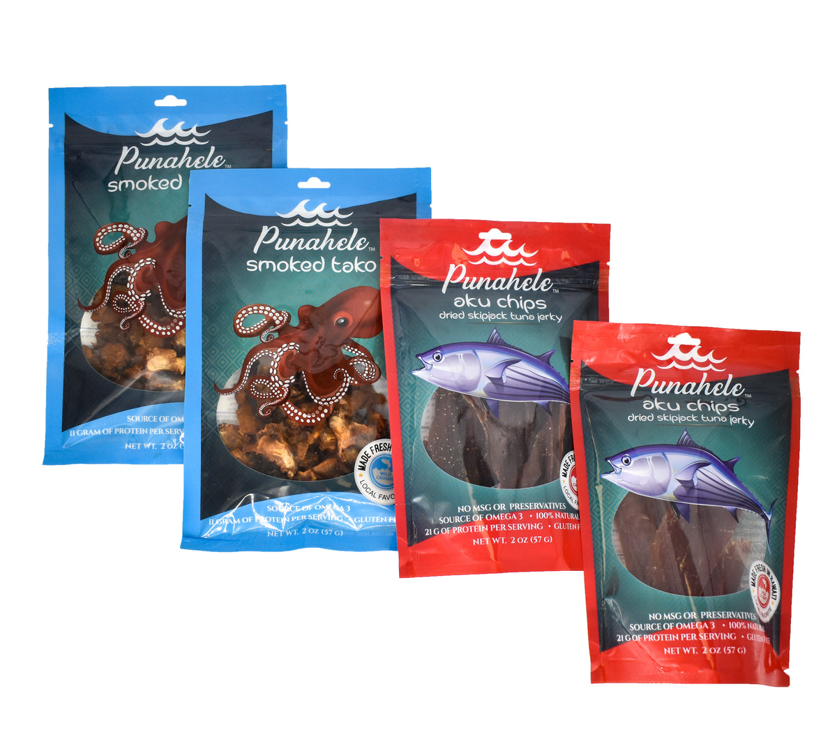Aku Tako 4 Pack | Punahele Jerky Company