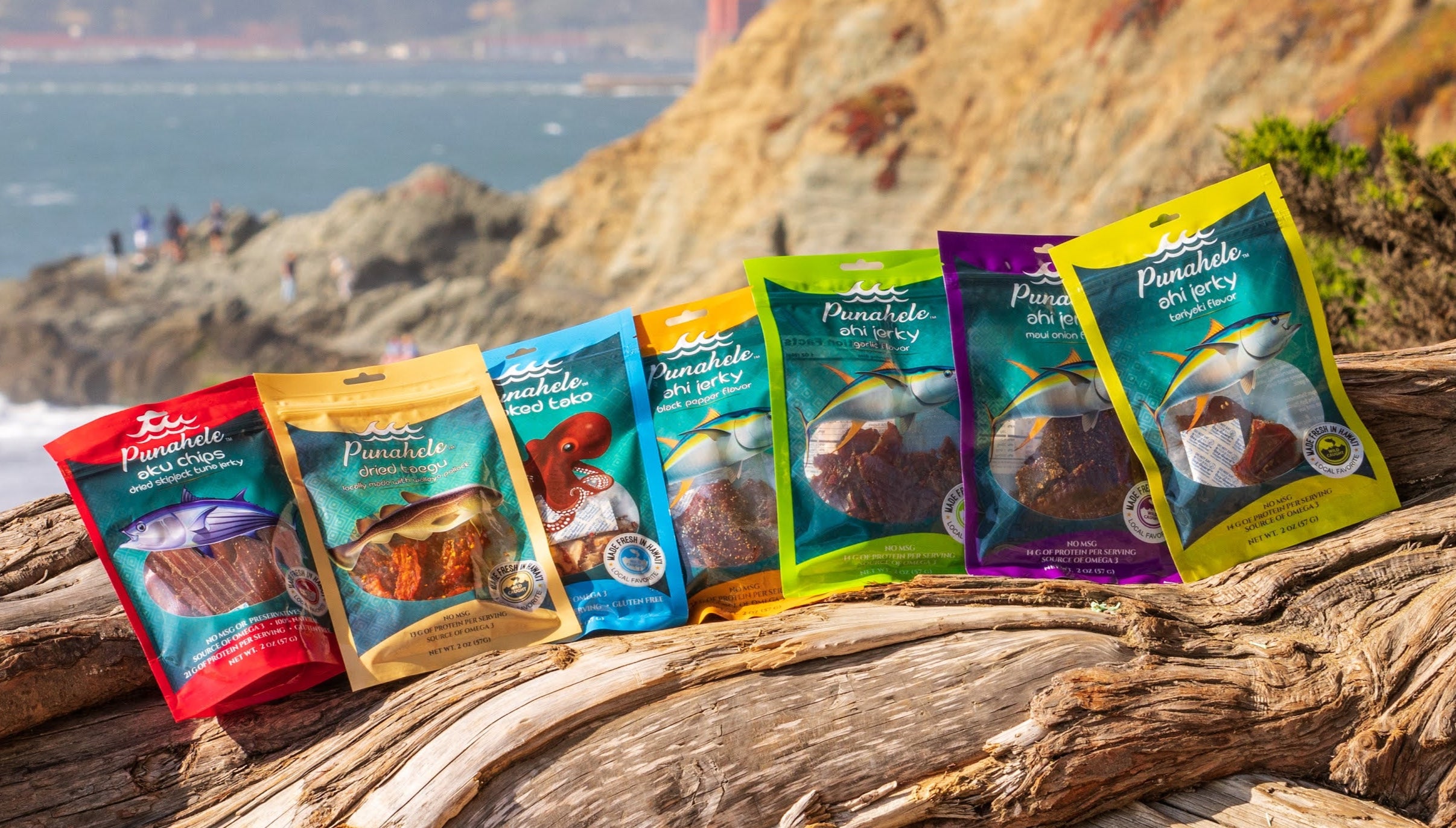 Punahele Sampler Pack (7 bags) | Punahele Jerky Company